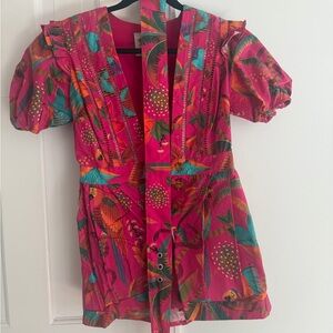 Farm Rio Print Playsuit